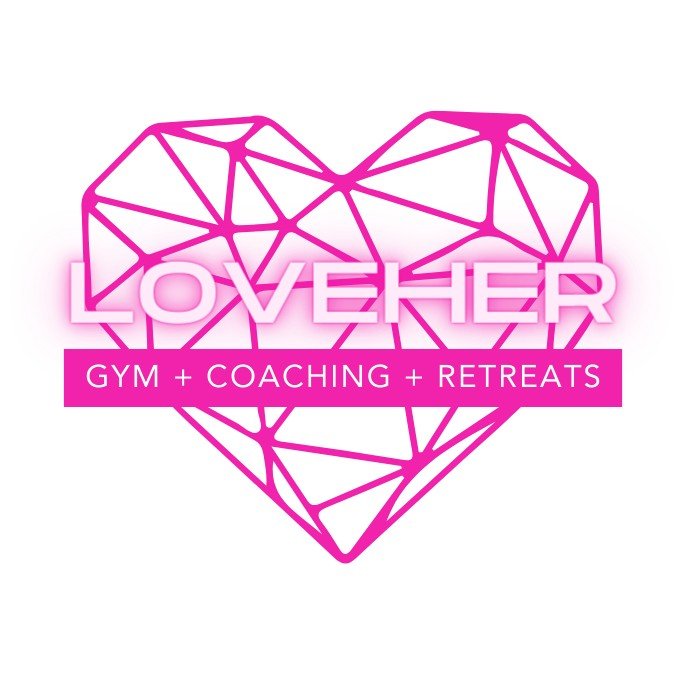 LOVEHER wireframe heart logo